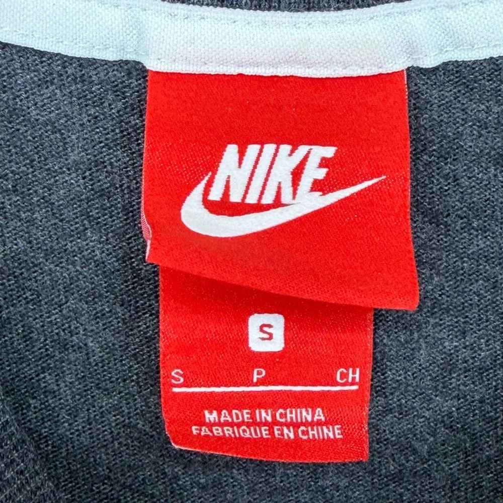 Nike Womens Sportswear Essential‎ Crewneck Sweatshirt Charcoal Grey 854953-032 S